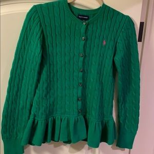 Ralph Lauren Girls Cardigan